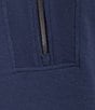 Spanx AirEssentials® Brushed Half Zip Mock Neck Coordinating Tunic, Color:Navy Heather - Image 5