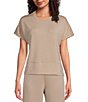SPANX AirEssentials Crew Neck Short Sleeve Tee Shirt - Image 1