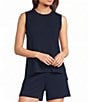 SPANX AirEssentials Crew Neck Sleeveless Knit Tank Top - Image 1