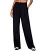SPANX AirEssentials High Rise Full Length Pleated Knit Coordinating Trouser - Image 1