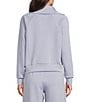 Spanx AirEssentials® Coordinating Long Sleeve Half Zip Jacket, Color:Himalayan Cloud - Image 3