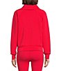 Spanx AirEssentials® Coordinating Long Sleeve Half Zip Jacket, Color:Spanx Red - Image 7