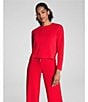 Spanx AirEssentials® Coordinating Long Sleeve Half Zip Jacket, Color:Spanx Red - Image 10