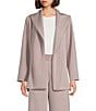 Spanx AirEssentials Luxe Coordinating Stretch Tunic Wrap Cardigan, Color:Coastal Fog - Image 1