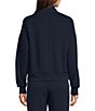 SPANX AirEssentials Shawl Collar Half Zip Long Sleeve Coordinating Knit Jacket - Image 5