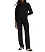 SPANX AirEssentials Shawl Collar Half Zip Long Sleeve Coordinating Knit Jacket - Image 3