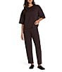 Spanx AirEssentials® Coordinating Slim Straight Pants, Color:Truffle Brown - Image 3