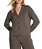 Spanx AirEssentials®Coordinating V-Neckline Long Sleeve Button Front Cardigan, Color:Mineral - Image 1
