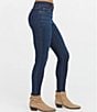 Color:Midnight Shade - Image 2 - Ankle Length Skinny Jeans