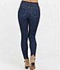 Color:Midnight Shade - Image 3 - Ankle Length Skinny Jeans