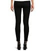 Color:Clean Black - Image 2 - Ankle Length Pull-On Skinny Jeans