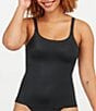 Color:Very Black - Image 1 - Brallelujah One-and-Done Scoop Neck Padded Cami