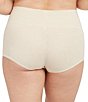 Color:Heather Oatmeal - Image 2 - Cotton Control Boy Short Panty