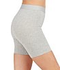 Color:Heather Grey - Image 4 - Cotton Control High Rise Pull-On Shorts