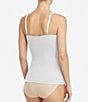 Color:White - Image 2 - Socialight Scoop Neck Sleeveless Adjustable Strap Cami