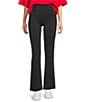 Spanx Dressy Micro Flare Pull On Leggings, Color:Classic Black - Image 1