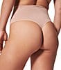 Spanx SPANXshape™ ExtraOrdinary Thong, Color:Toasted Oatmeal - Image 2