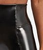 Color:Classic Black - Image 4 - Faux Patent Leather Leggings