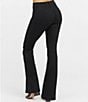 Color:Clean Black - Image 3 - Flare Pull-On High Rise Stretch Jeans