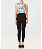 Color:Very Black - Image 4 - High Waisted Look At Me Now Seamless Leggings