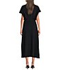 Spanx Long Sleeve Drape A-Line Maxi Dress - Image 2