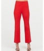 Color:True Red - Image 1 - On-the-Go Kick Flare Pants
