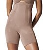 Color:Cafe Au Lait - Image 1 - OnCore High-Waisted Mid-Thigh Shaper