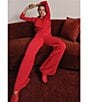 Spanx AirEssentials Wide Leg Pull On Drawstring Coordinating Pants, Color:Spanx Red - Image 4