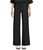 Spanx AirEssentials Wide Leg Pull On Drawstring Coordinating Pants, Color:Very Black - Image 1