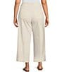 Spanx Plus Size SPANXshape™ EveryWear Cropped Wide Leg Jeans, Color:Chalk Wash - Image 2