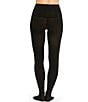 Color:Very Black - Image 3 - Plush Tummy Shaping Tights