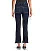 Spanx ReDefine Kick Flare Cropped Denim Jeans, Color:Dark Indigo - Image 2