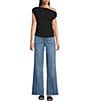 Spanx Ribbed Knit Off-The-Shoulder Ruched Top - Image 3