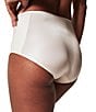 Color:Linen - Image 2 - Shaping Satin Brief Panty