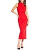 Spanx Sleeveless Ponte Mock Neck Sleeveless Midi Dress - Image 1