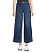 Spanx SPANXshape™ Authentic 360 Cropped Wide Leg Jeans, Color:Percy Wash - Image 1