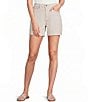 Spanx SPANXshape™ Authentic 360 Raw Hem Jean Shorts - Image 1