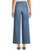 Spanx SPANXshape™ EveryWear Cropped Wide Leg Jeans, Color:Stonewashed Blue - Image 2