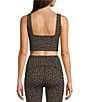 Spanx SPANXshape™ Coordinating Leopard Square Neckline Shelf Tank, Color:Fierce Feline - Image 2