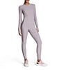 Spanx SPANXsmooth™ OnForm Coordinating Long Sleeve Crew Neck Knit Top, Color:Coastal Fog - Image 3
