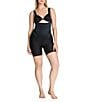 Spanx SPANXsupersculpt™ Transform Open-Bust Mid-Thigh Bodysuit, Color:Very Black - Image 3