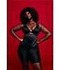 Spanx SPANXsupersculpt™ Transform Open-Bust Mid-Thigh Bodysuit, Color:Very Black - Image 5
