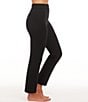 Spanx SPANXsmooth™ PerfectFit Ponte Slim Straight Pants, Color:Classic Black - Image 3