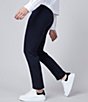 Color:Navy/Grey Pinstripe - Image 3 - The Perfect Slim Straight Pants