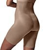Color:Cafe Au Lait - Image 2 - Thinstincts 2.0 High-Waisted Mid Thigh Shorts