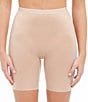 Color:Champagne Beige - Image 1 - Thinstincts 2.0 Mid-Thigh High Waist Shorts