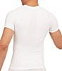 Color:Bright White - Image 2 - Ultra Sculpt V-Neck T-Shirt