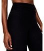 SPANXsmooth High Rise Full Length Ruched Wide Leg Pants - Image 3
