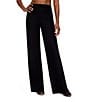 SPANXsmooth High Rise Full Length Ruched Wide Leg Pants - Image 4