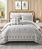 Spartina 449 Peeples Song Cotton Reversible Comforter Mini Set, Color:Blue - Image 2